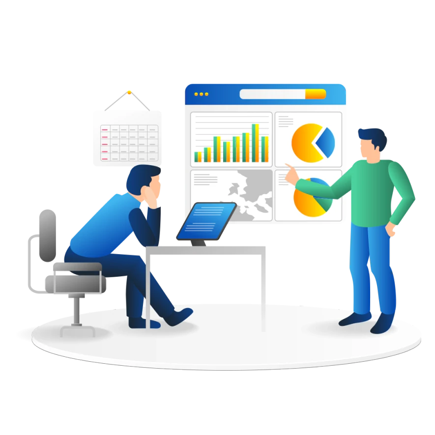 Power BI dashboard and data visualization